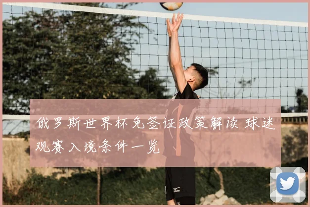 俄罗斯世界杯免签证政策解读 球迷观赛入境条件一览